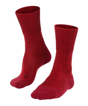 Falke TK1 Adventure Wool Trekking Socks Sports Socks Női Piros | CZKY-23480