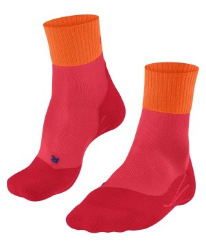 Falke TK2 Explore Cool Short Trekking Short sock Sports Socks Női Narancssárga | GPMK-79605