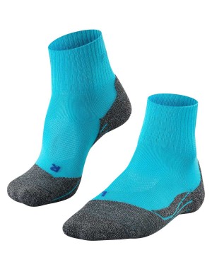 Falke TK2 Explore Cool Short Trekking Short sock Sports Socks Női Kék | UOQL-32061