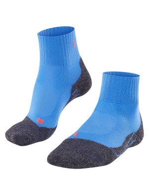 Falke TK2 Explore Cool Short Trekking Short sock Sports Socks Női Kék | EPYD-62014