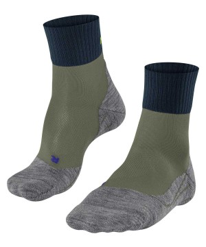 Falke TK2 Explore Cool Short Trekking Short sock Zokni Férfi Zöld | TGYF-08167