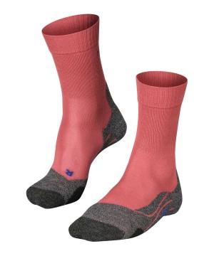 Falke TK2 Explore Cool Trekking Socks Sports Socks Női Piros | EHIT-61724