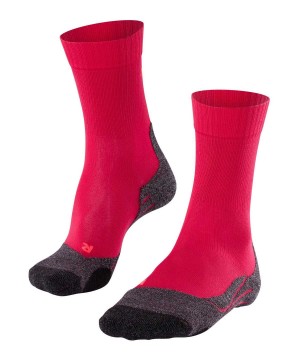 Falke TK2 Explore Cool Trekking Socks Sports Socks Női Piros | FVZP-21637