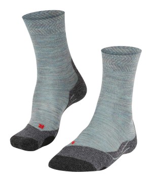 Falke TK2 Explore Melange Trekking Socks Sports Socks Női Kék | NADV-37048