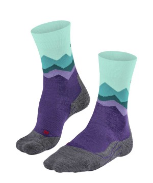 Falke TK2 Explore Trekking Socks Sports Socks Női Lila | XYWK-02356