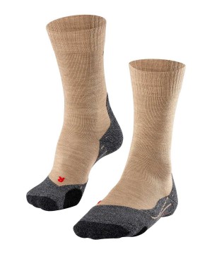 Falke TK2 Explore Trekking Socks Sports Socks Női Bézs | QBFE-92140