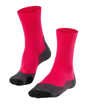 Falke TK2 Explore Trekking Socks Sports Socks Női Piros | RKUO-05624