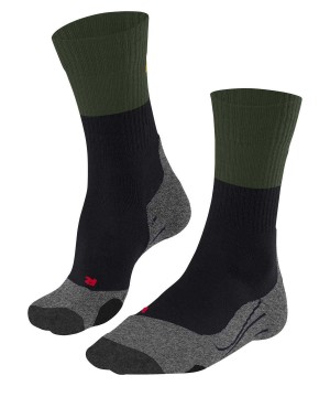 Falke TK2 Explore Trekking Socks Zokni Férfi Zöld | HIGN-17265