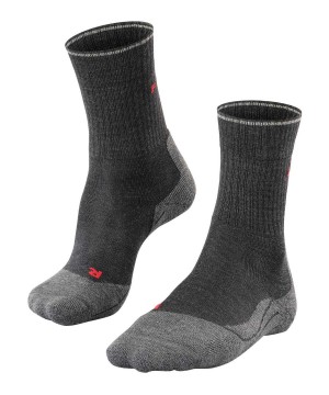 Falke TK2 Explore Wool Silk Trekking Socks Sports Socks Női Szürke | RTVB-36281