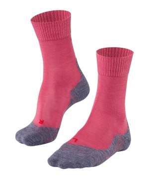 Falke TK5 Wander Trekking Socks Sports Socks Női Piros | VLMU-92763