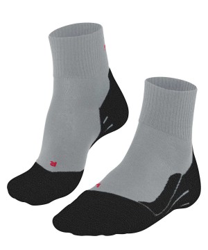 Falke TK5 Wander Wool Short Trekking Short sock Sports Socks Női Szürke | DXAE-96327