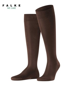 Falke Tiago Knee-high Socks Zokni Férfi Barna | FVZU-20817