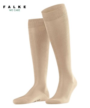 Falke Tiago Knee-high Socks Zokni Férfi Bézs | YMZF-28614