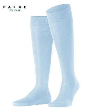 Falke Tiago Knee-high Socks Zokni Férfi Kék | RVUH-13278