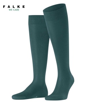 Falke Tiago Knee-high Socks Zokni Férfi Zöld | USCP-09524