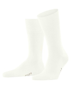 Falke Tiago Socks Zokni Férfi Fehér | XNDK-95628