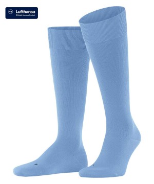 Falke Ultra Energizing Knee-high Socks Zokni Férfi Kék | LUYP-70495