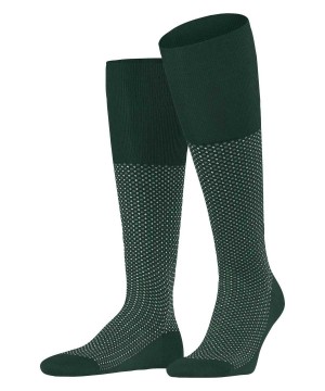 Falke Uptown Tie Knee-high Socks Zokni Férfi Zöld | XLGD-40596