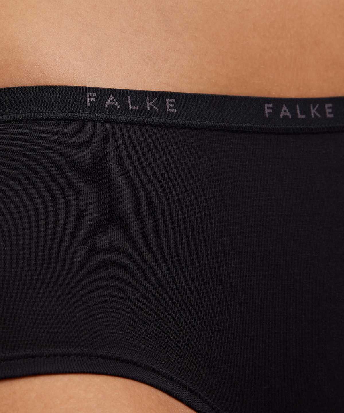 Falke 2-Pack Hipster Daily Comfort Panties & Slips Női Fekete | MPBH-73691