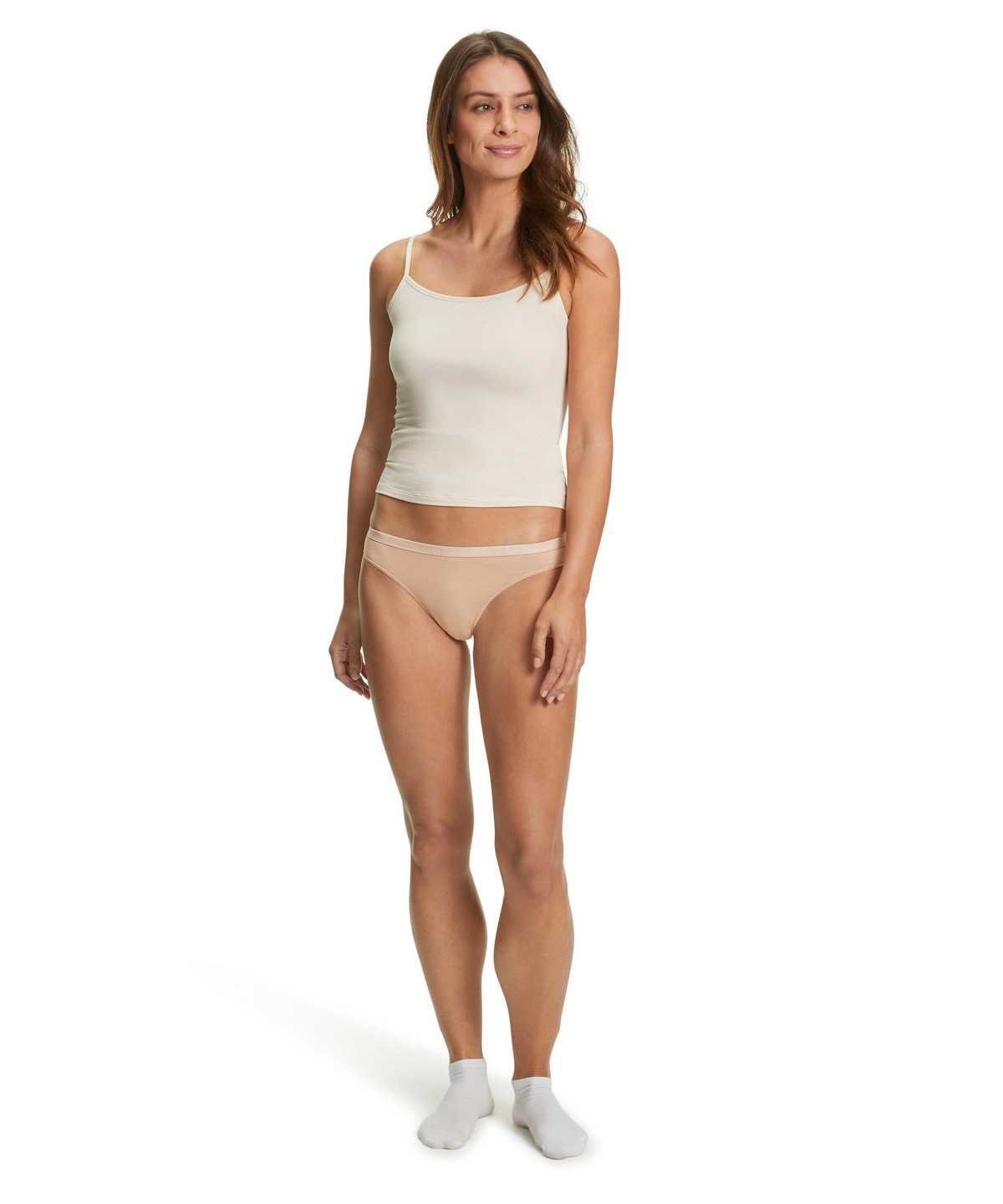 Falke 2-Pack Thong Daily Comfort Panties & Slips Női Barna | FEZA-57802