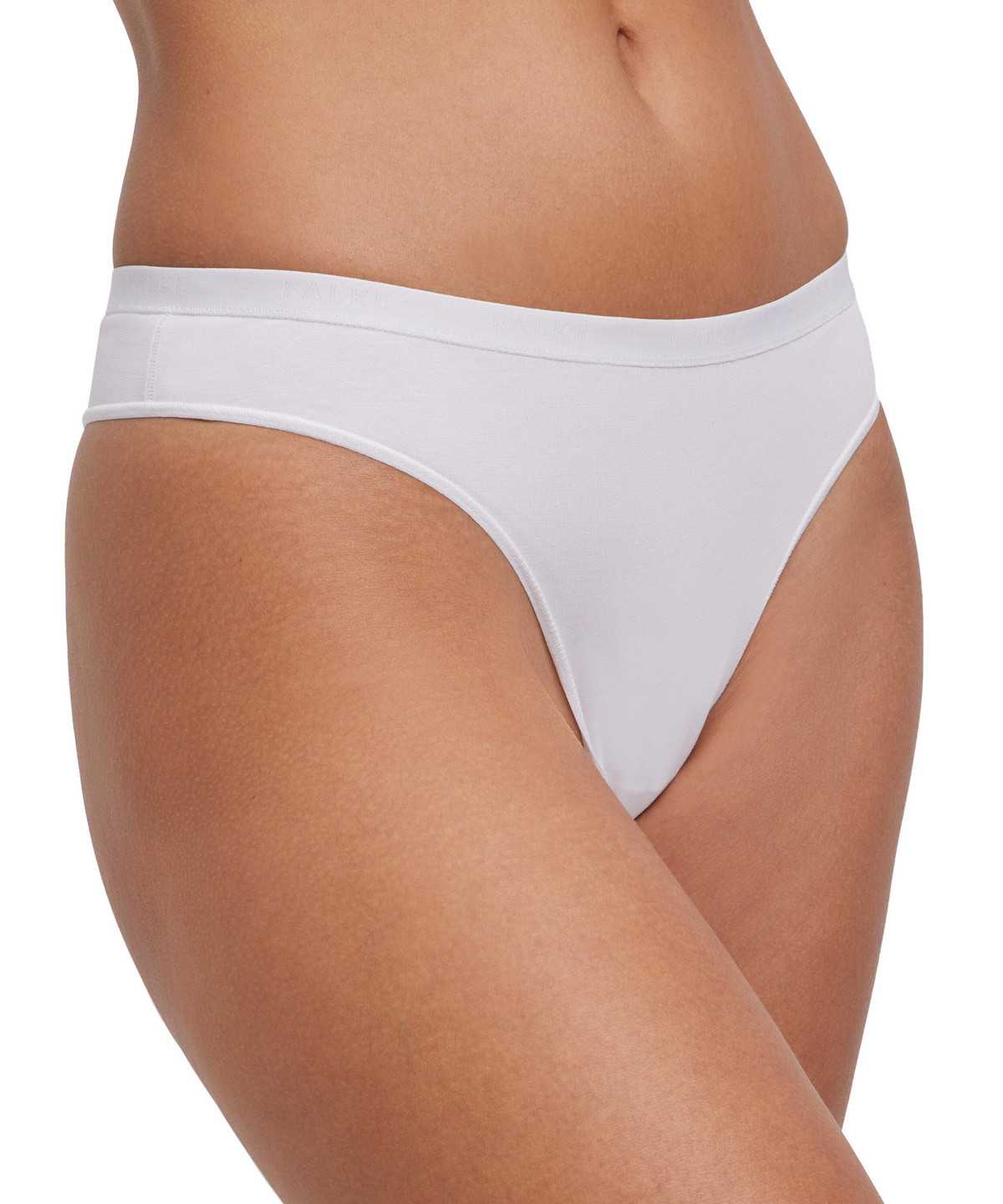 Falke 2-Pack Thong Daily Comfort Panties & Slips Női Fehér | TOMK-40812