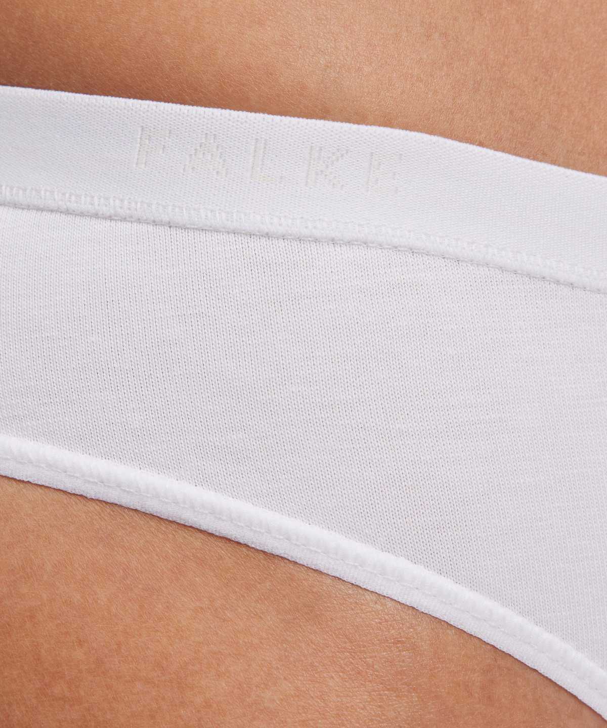 Falke 2-Pack Thong Daily Comfort Panties & Slips Női Fehér | TOMK-40812