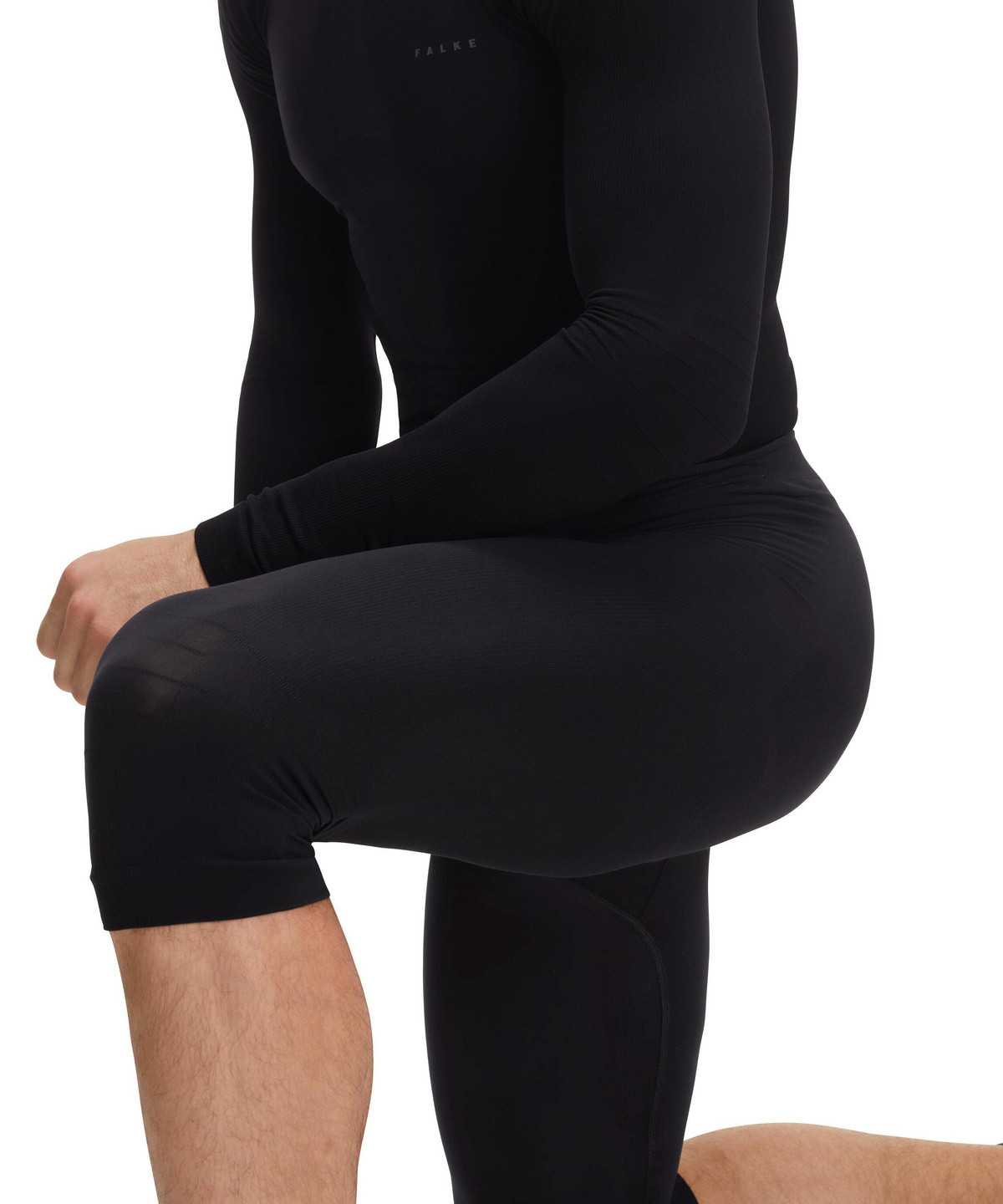 Falke 3/4 Tights Warm Tights Férfi Fekete | VJDX-36481