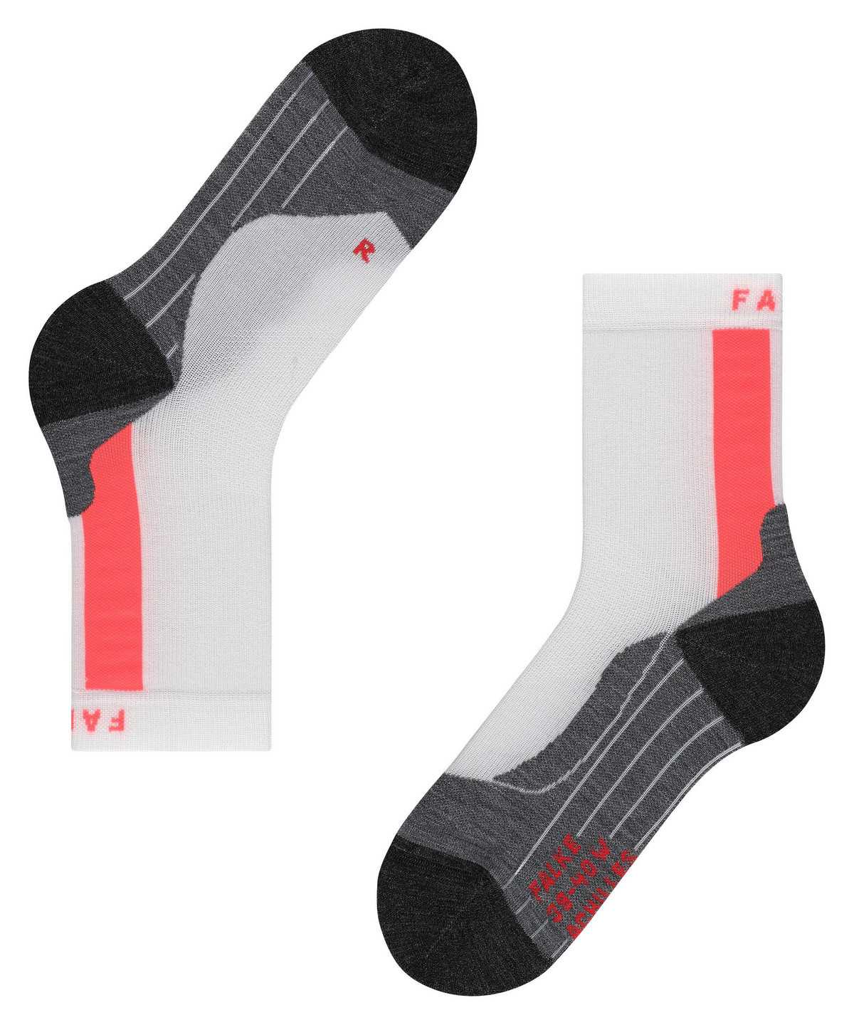 Falke Achilles Socks Health Sports Socks Női Fehér | HFUI-03761