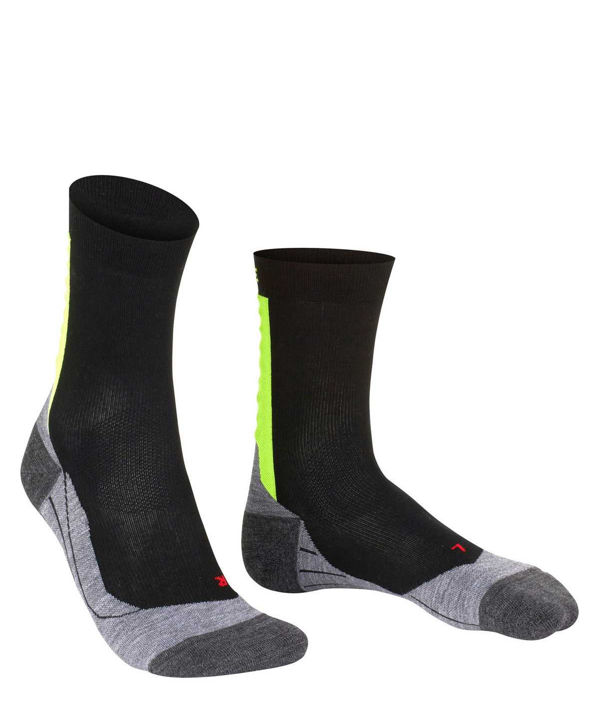 Falke Achilles Socks Health Zokni Férfi Fekete | ZVIR-40179