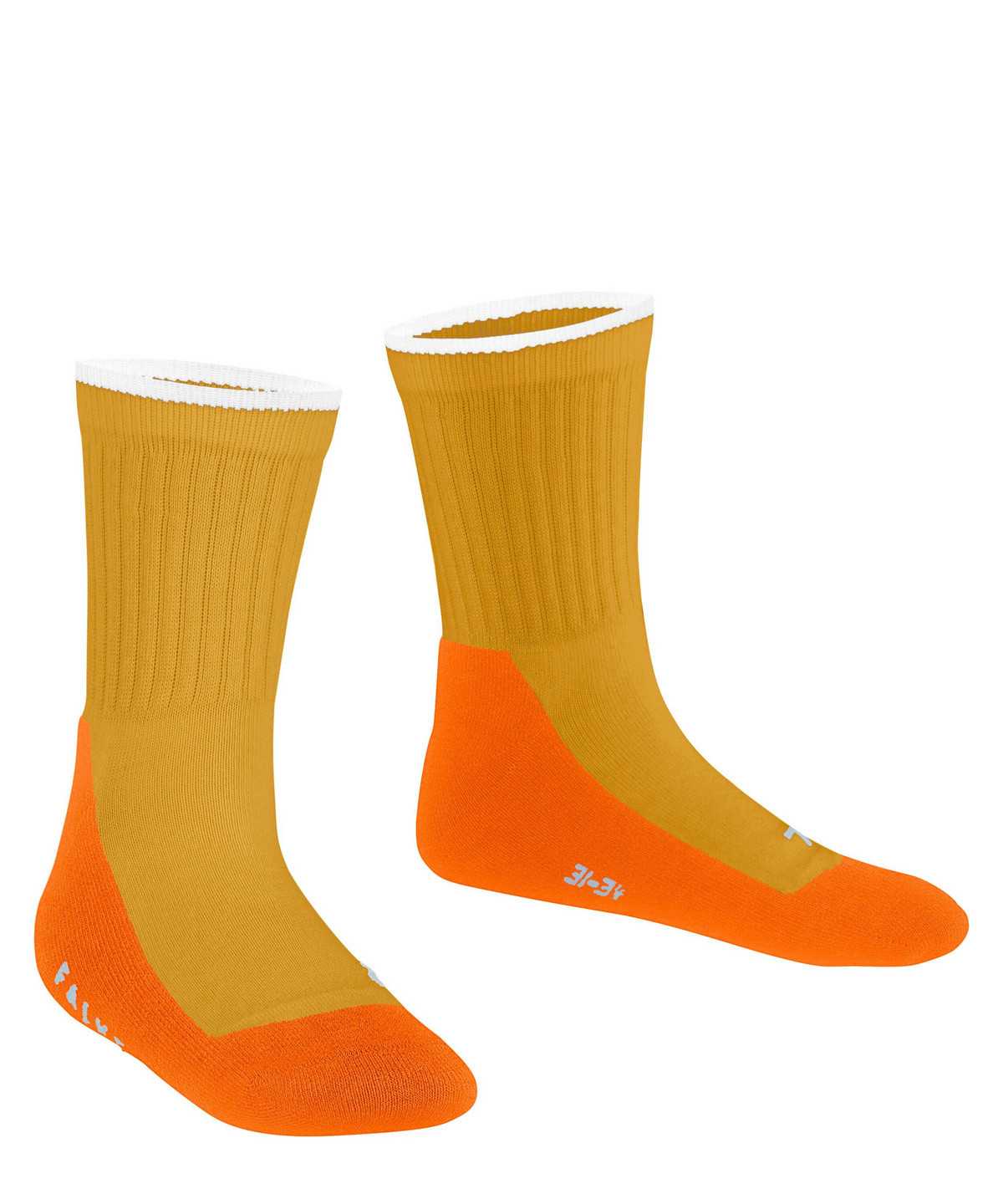 Falke Active Everyday Socks Zokni Gyerek Sárga | WJOZ-68149