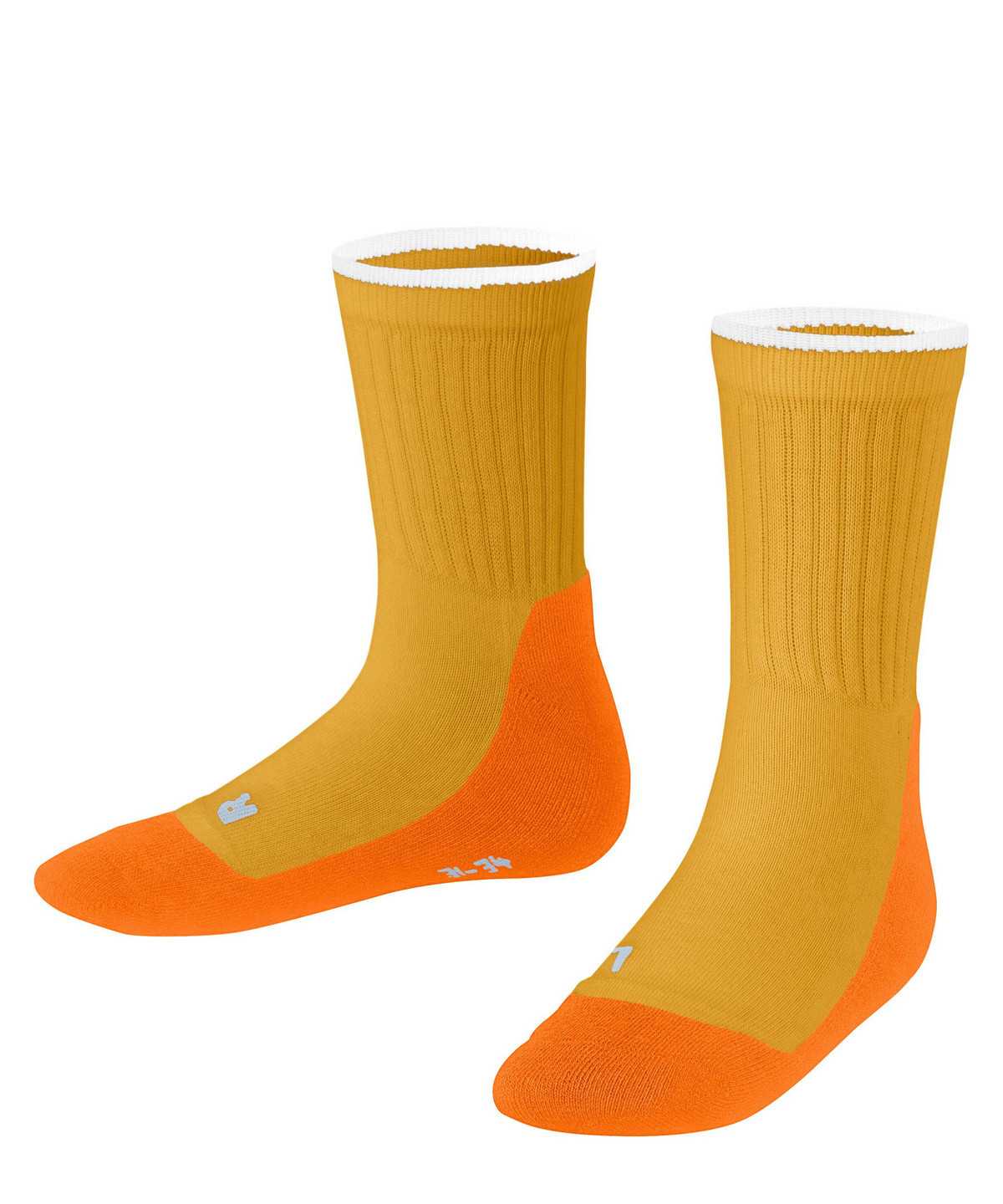 Falke Active Everyday Socks Zokni Gyerek Sárga | WJOZ-68149