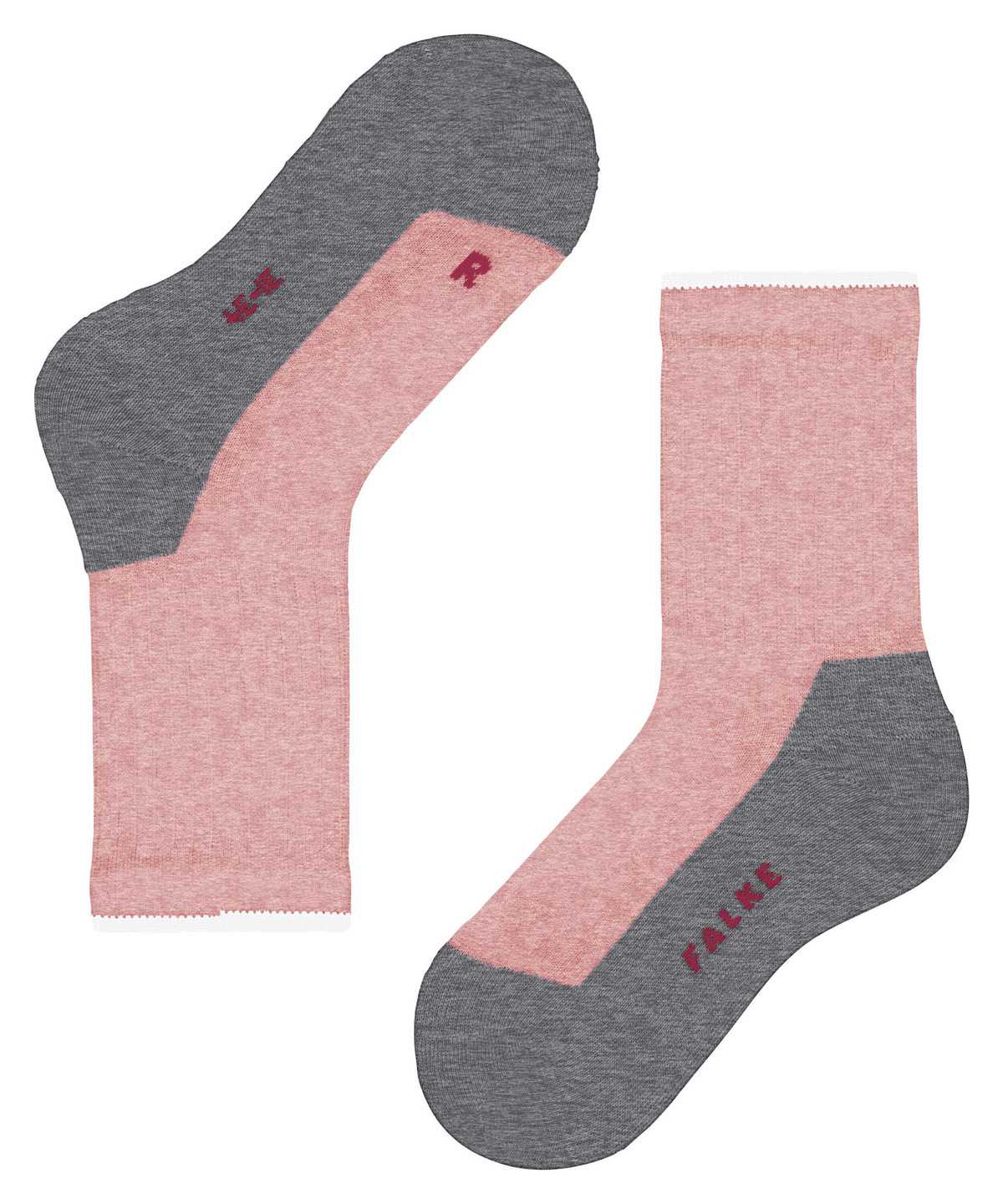 Falke Active Everyday Socks Zokni Gyerek Rózsaszín | ZHXJ-76318