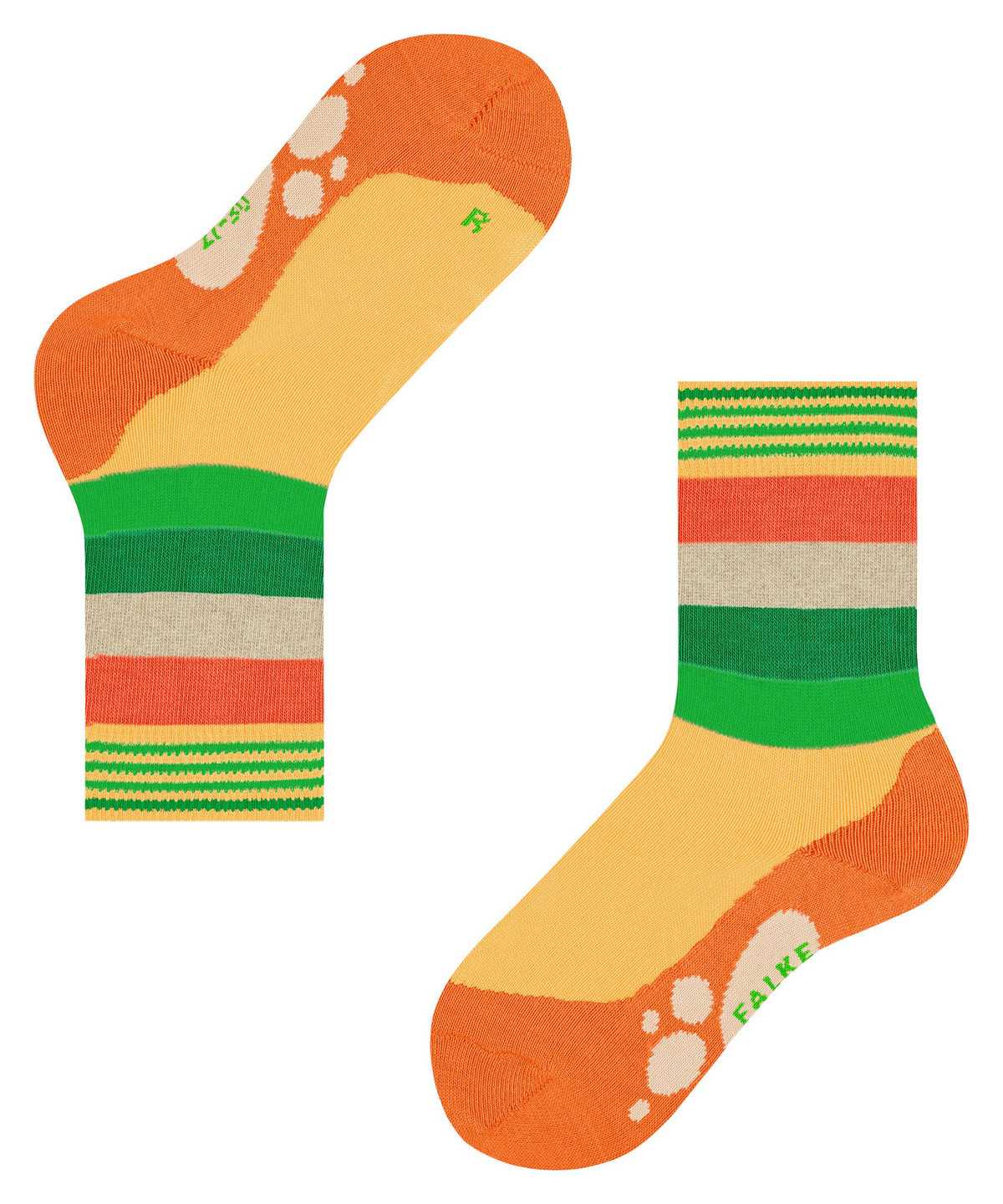 Falke Active Fox Socks Zokni Gyerek Sárga | VZCQ-08419