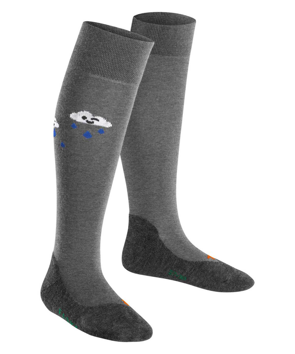 Falke Active Rainboot Knee-high Socks Zokni Gyerek Szürke | WDIP-41583