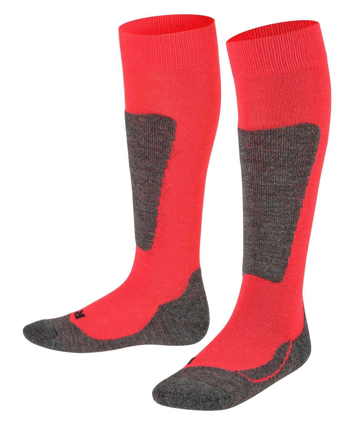 Falke Active Ski Knee-high Socks Zokni Gyerek Piros | JMSP-57049