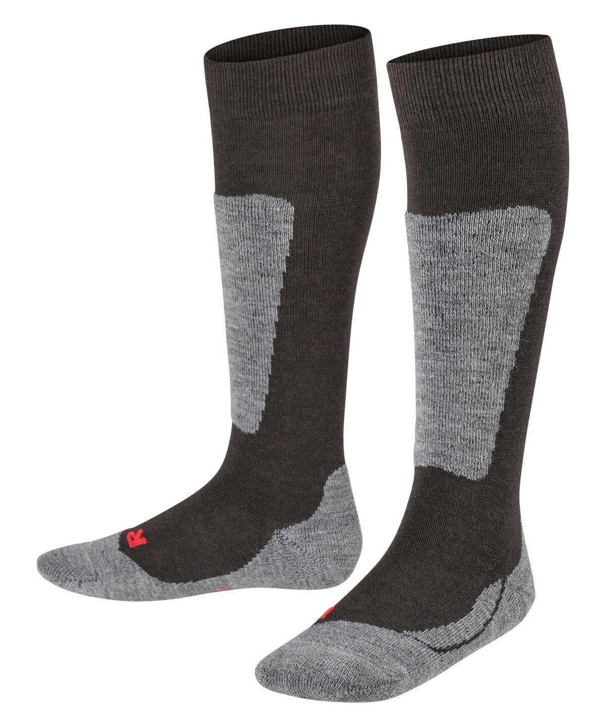 Falke Active Ski Knee-high Socks Zokni Gyerek Fekete | RCAO-53297