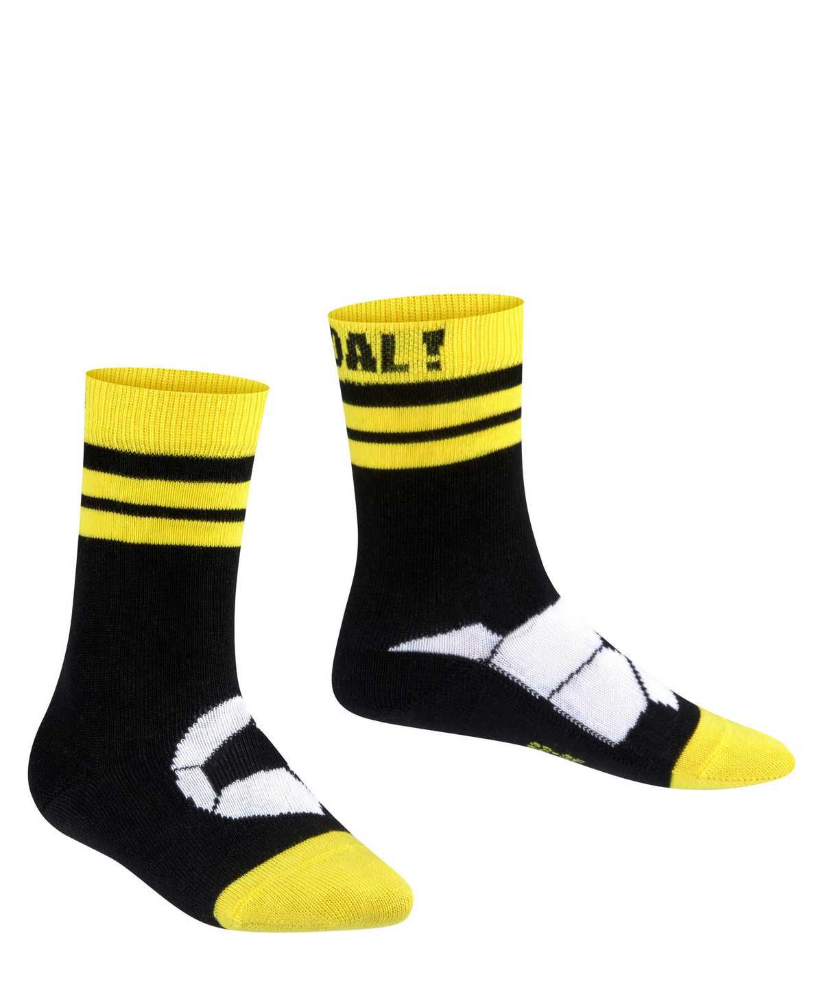 Falke Active Soccer Socks Zokni Gyerek Fekete | BGIJ-47258