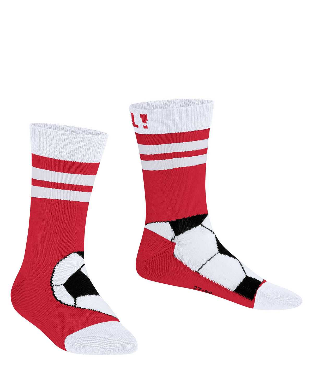 Falke Active Soccer Socks Zokni Gyerek Piros | RMQK-78532