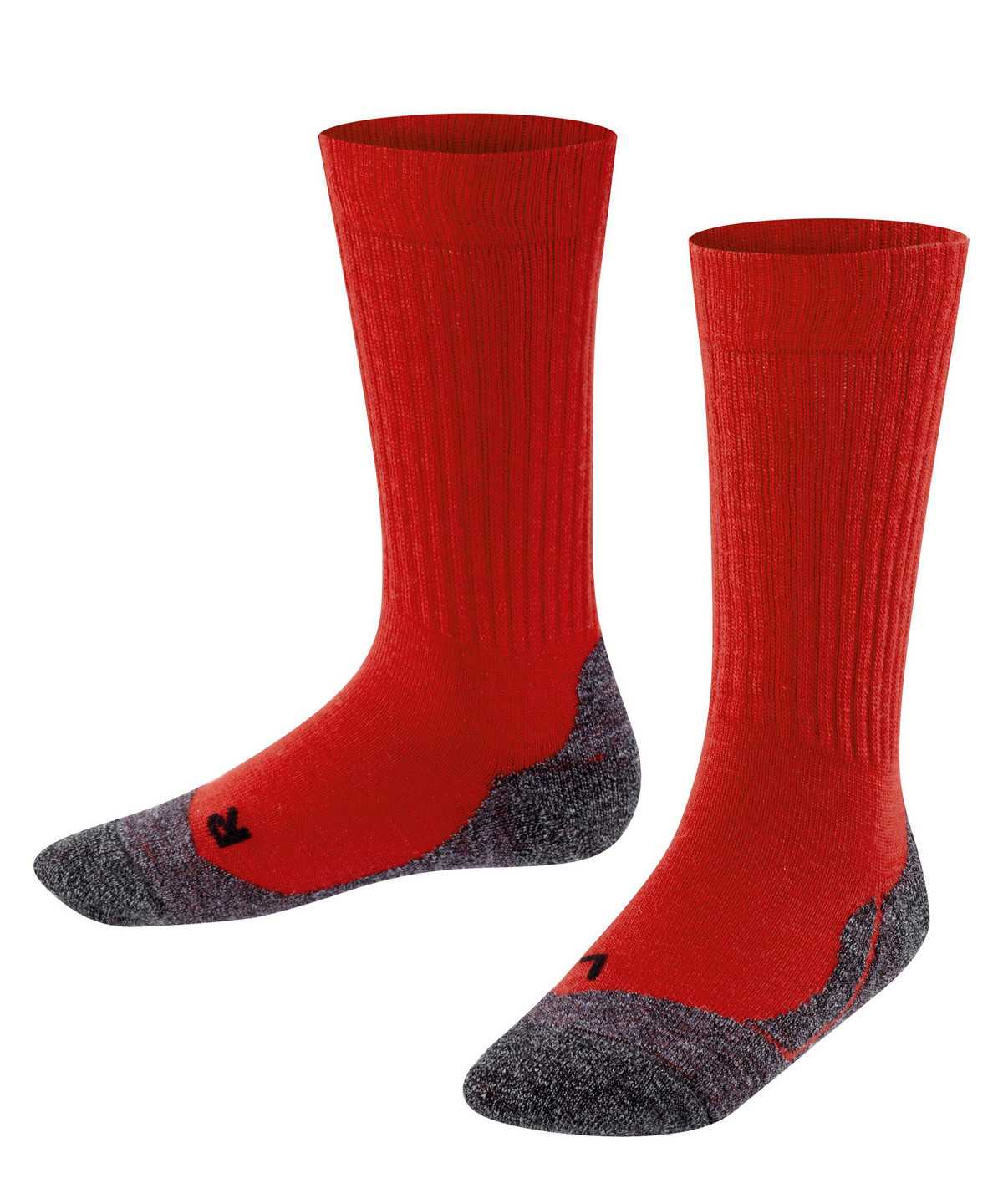 Falke Active Warm Socks Zokni Gyerek Piros | DBTX-75890