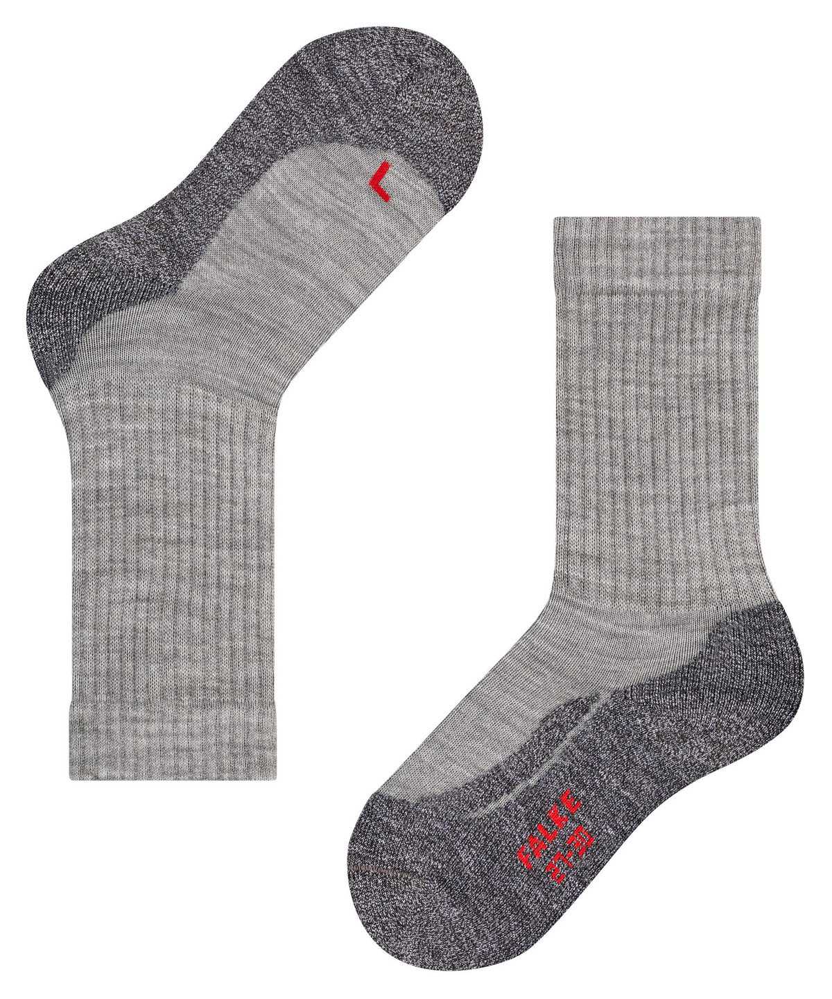 Falke Active Warm Socks Zokni Gyerek Szürke | EGUI-42935