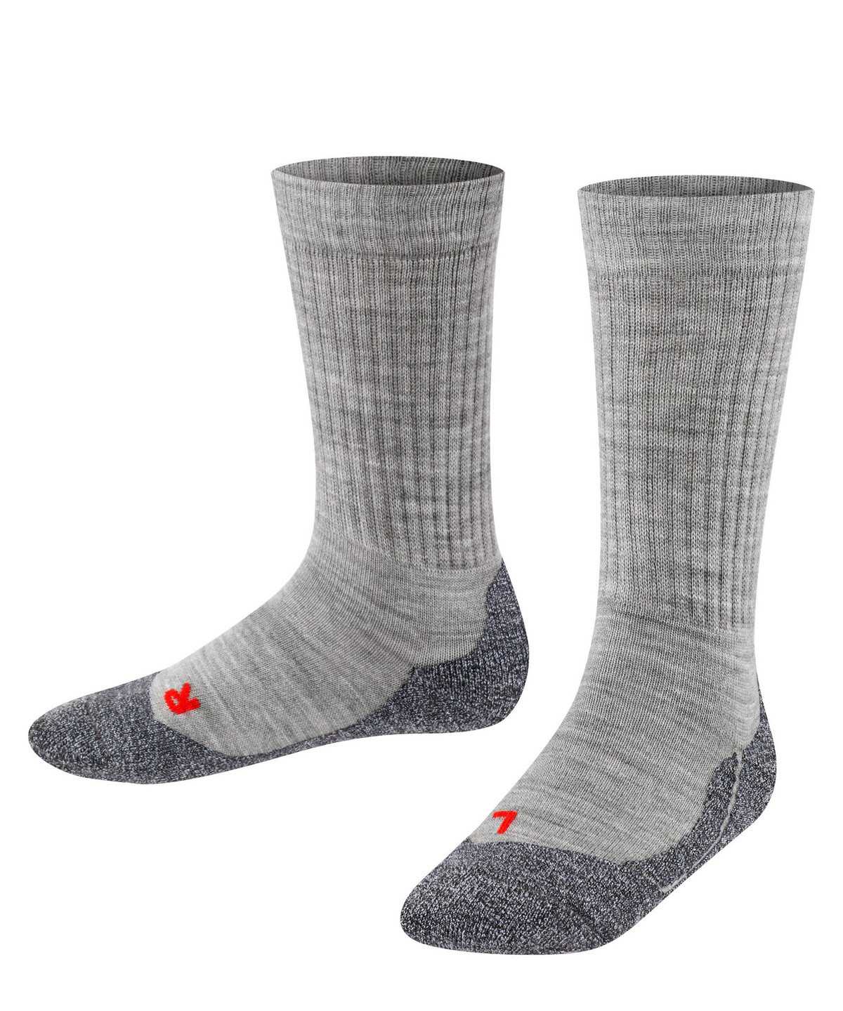 Falke Active Warm Socks Zokni Gyerek Szürke | EGUI-42935