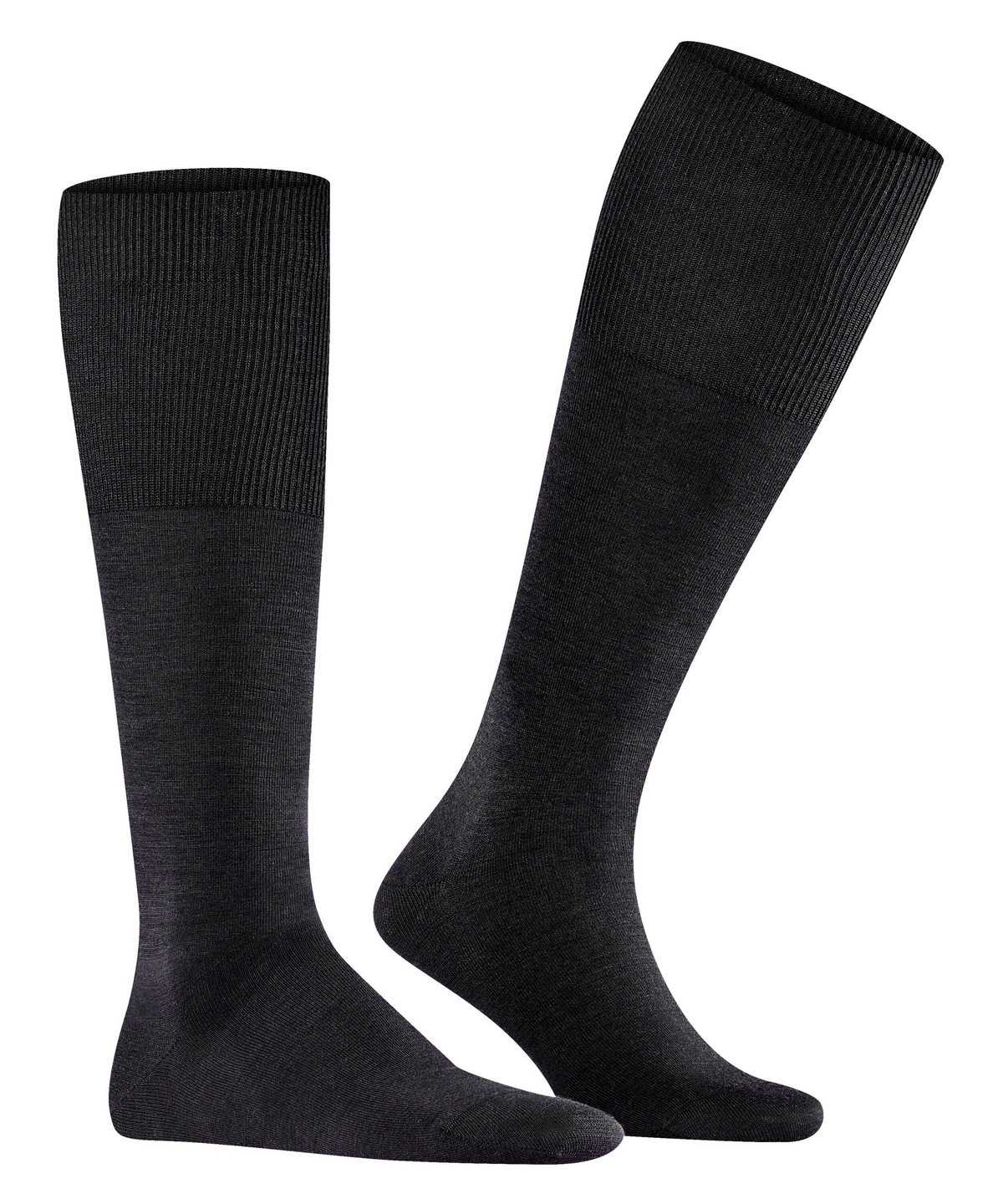 Falke Airport Knee-high Socks Zokni Férfi Fekete | ZIEH-47519