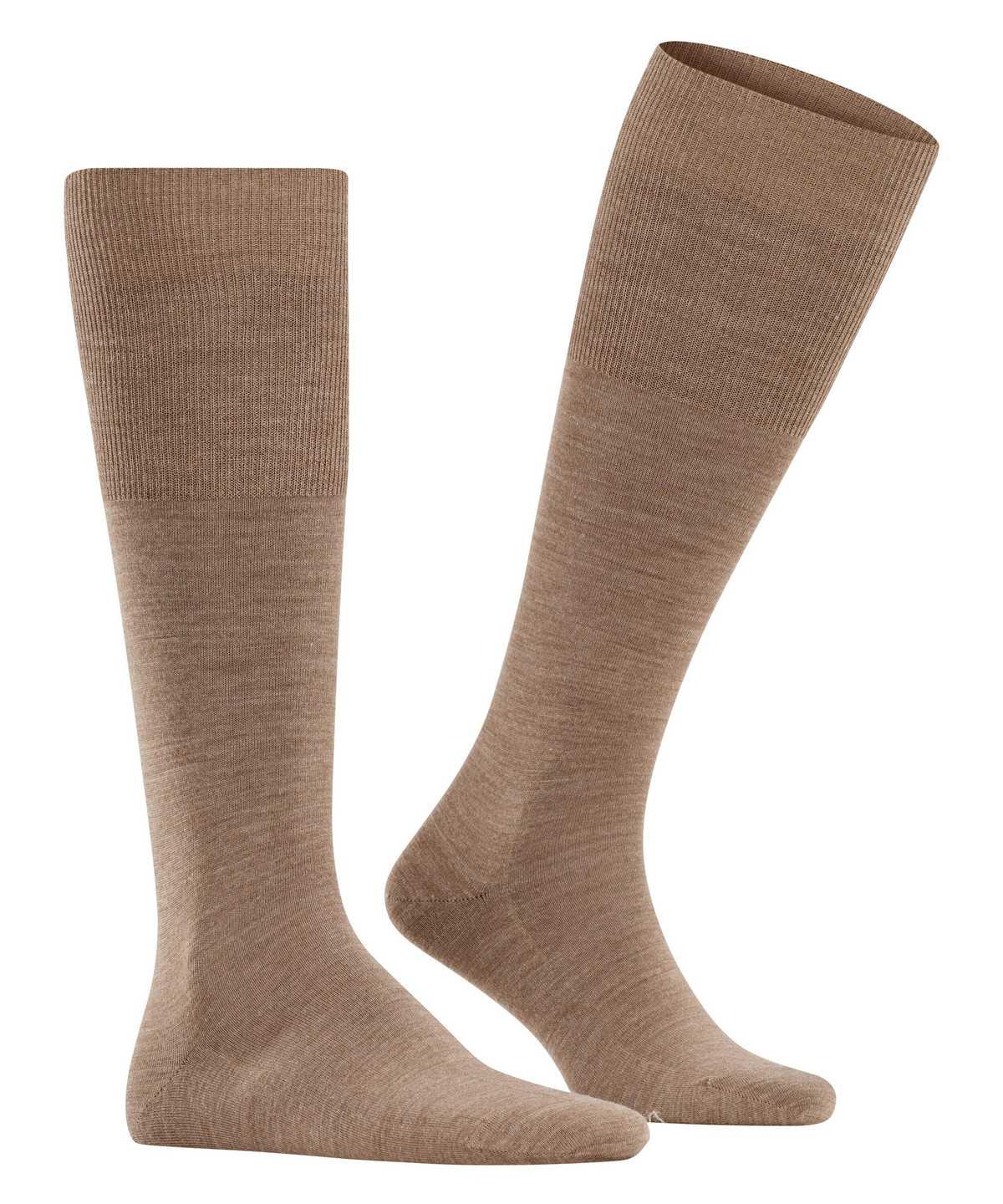 Falke Airport Knee-high Socks Zokni Férfi Barna | OSKG-21345