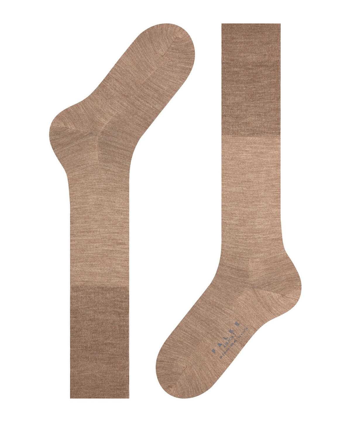 Falke Airport Knee-high Socks Zokni Férfi Barna | OSKG-21345