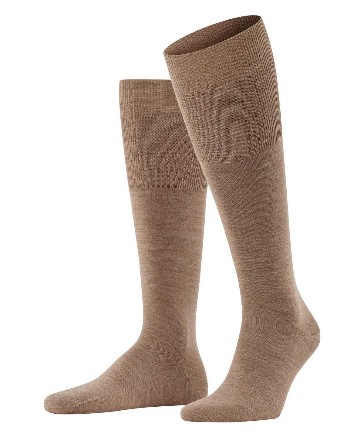 Falke Airport Knee-high Socks Zokni Férfi Barna | OSKG-21345