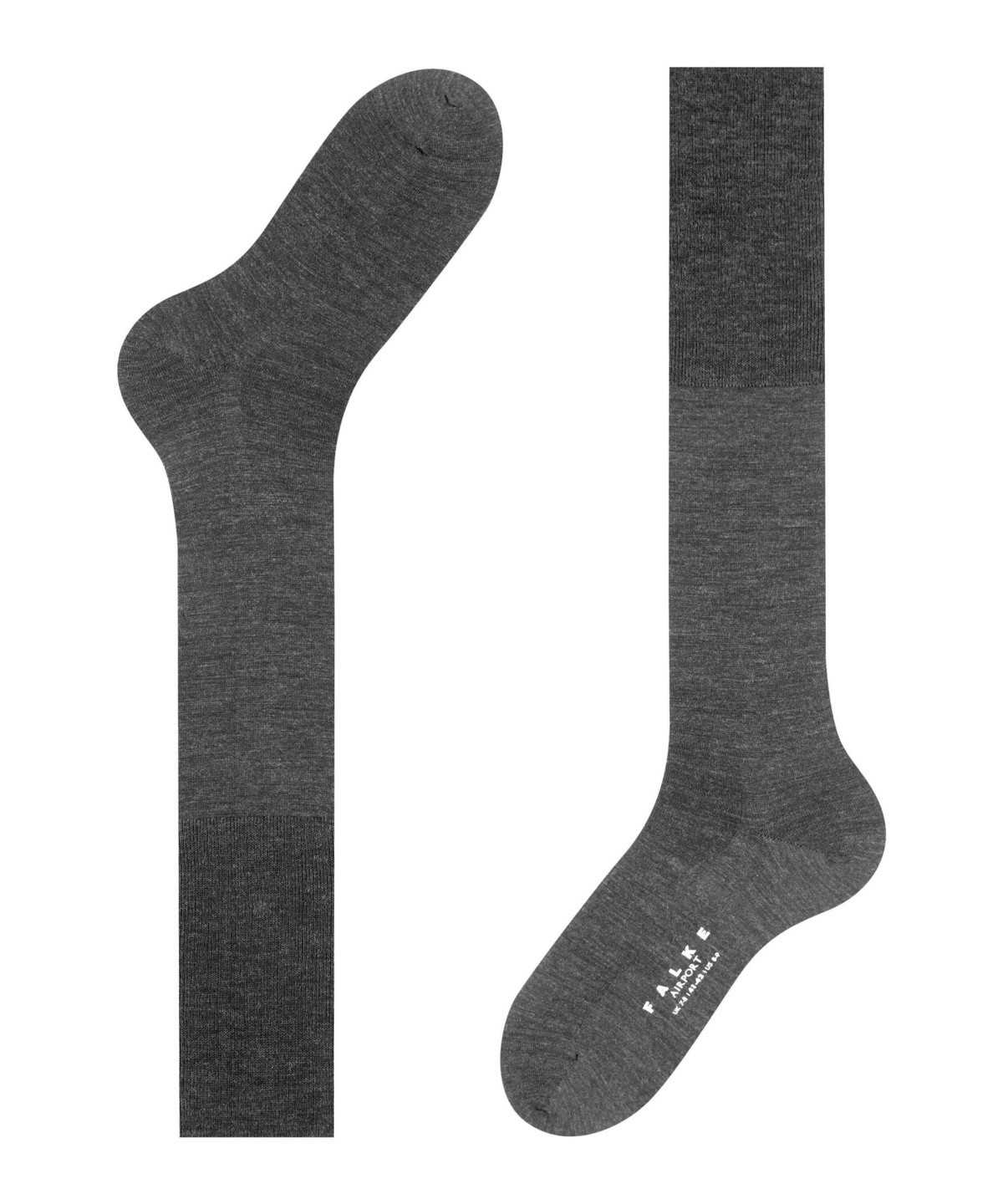 Falke Airport Knee-high Socks Zokni Férfi Szürke | XYOF-27461