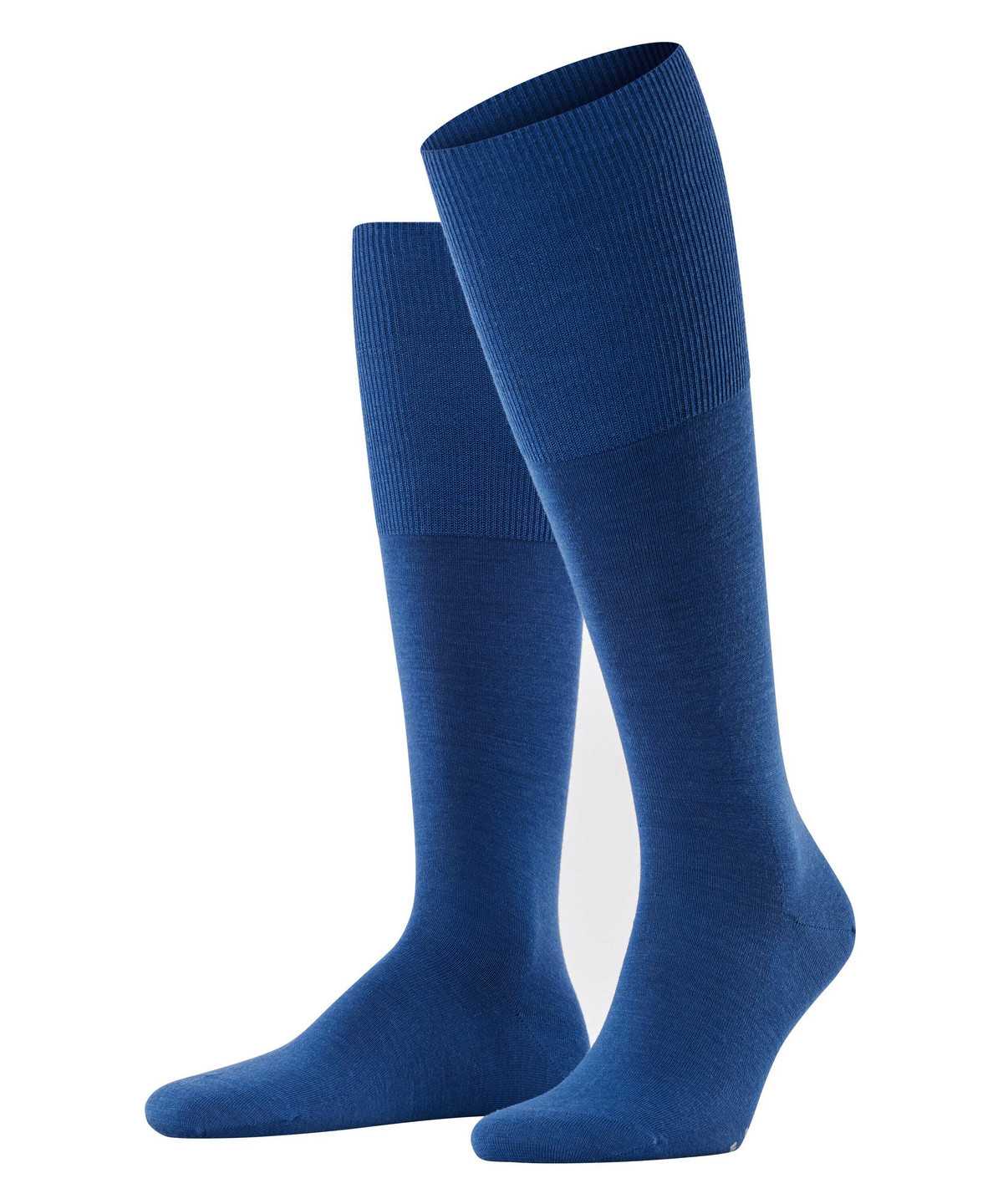 Falke Airport Knee-high Socks Zokni Férfi Kék | KUZA-05283