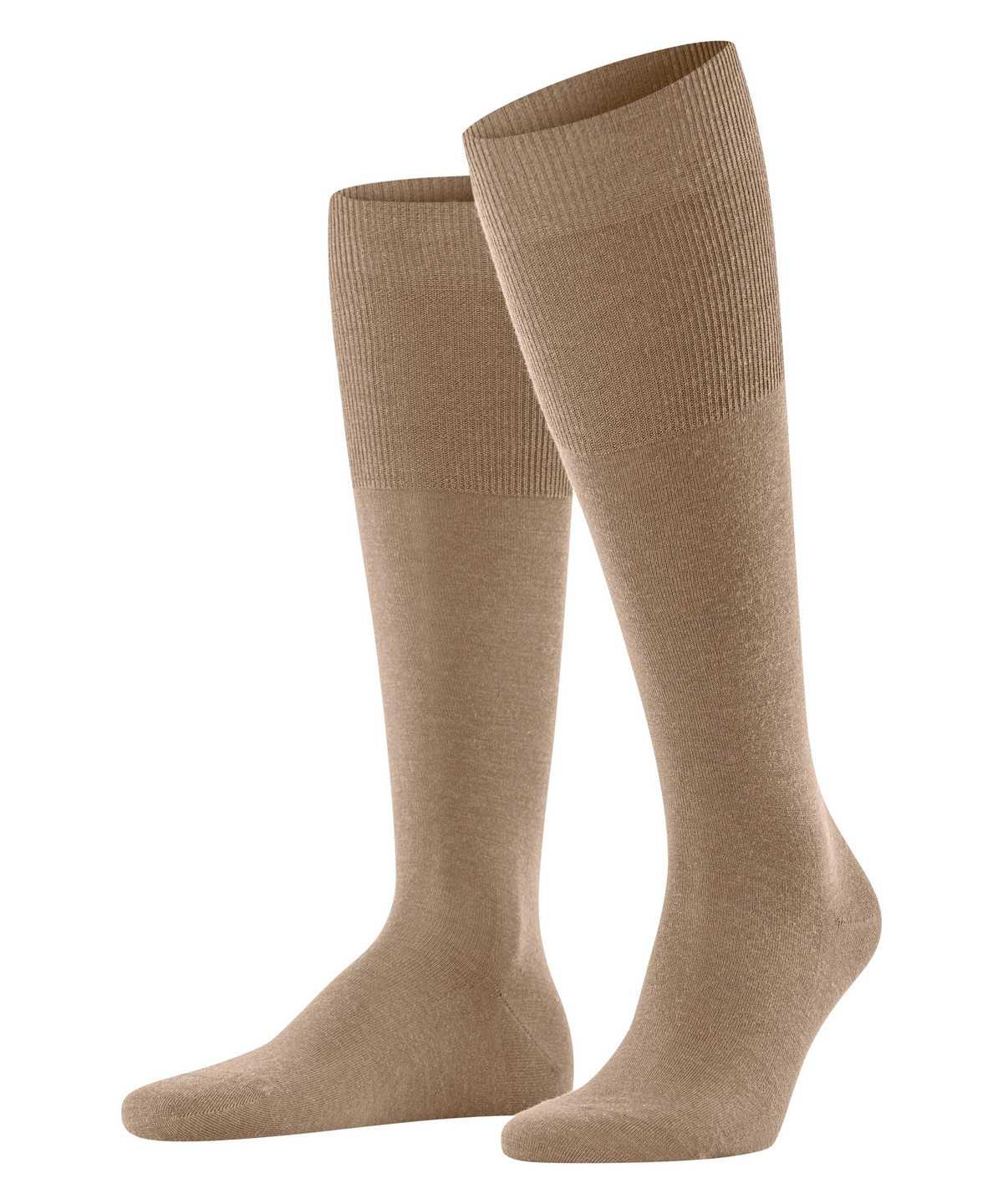 Falke Airport Knee-high Socks Zokni Férfi Barna | EOKS-81563