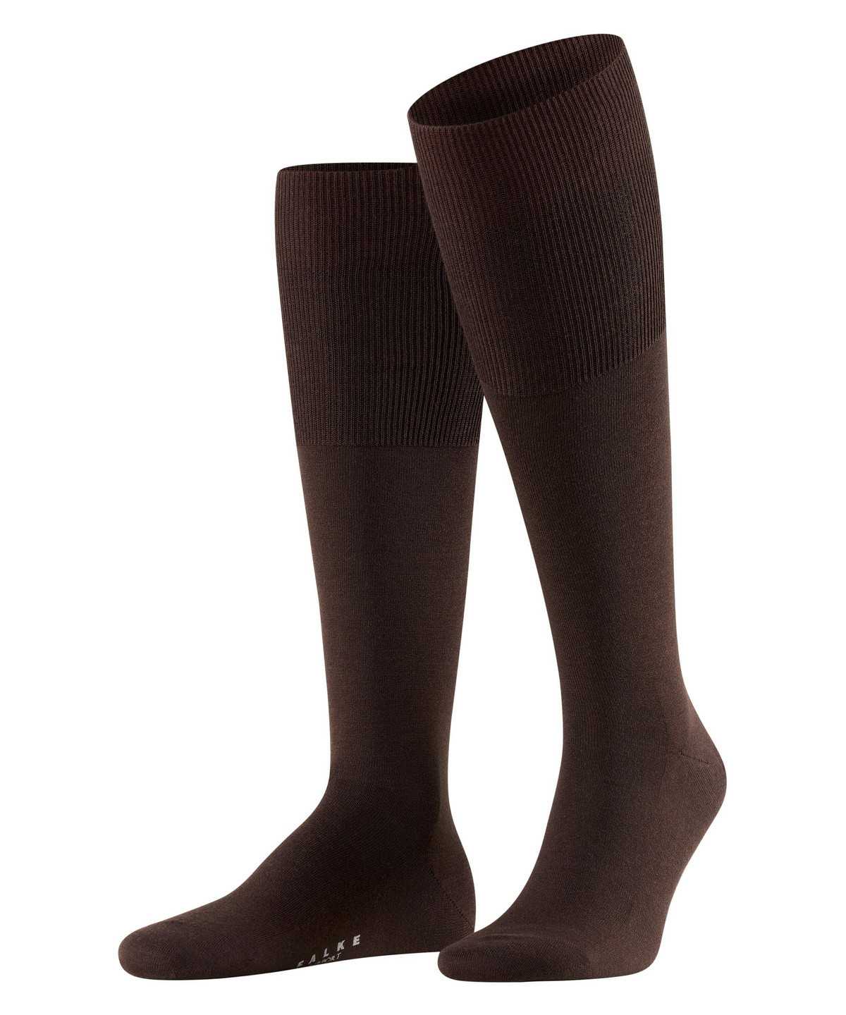 Falke Airport Knee-high Socks Zokni Férfi Barna | QZUA-80571