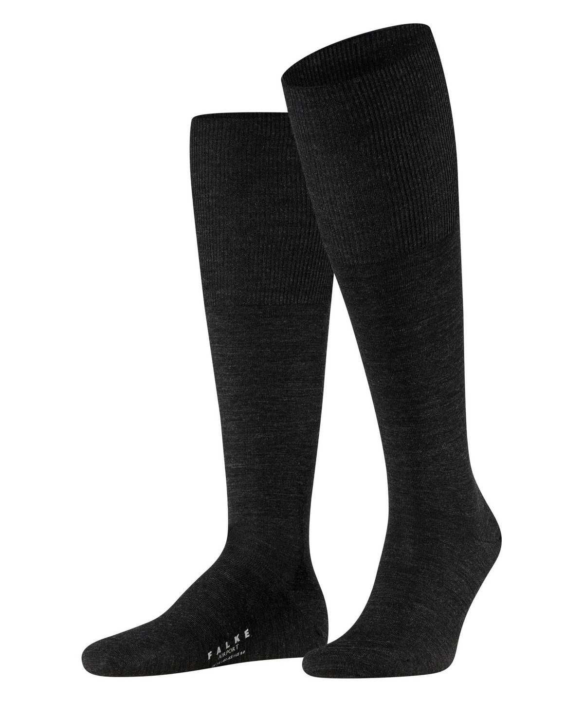 Falke Airport Knee-high Socks Zokni Férfi Szürke | IOJL-95148